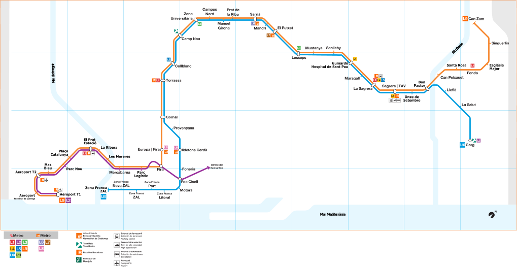 plano metro l9 barcelona